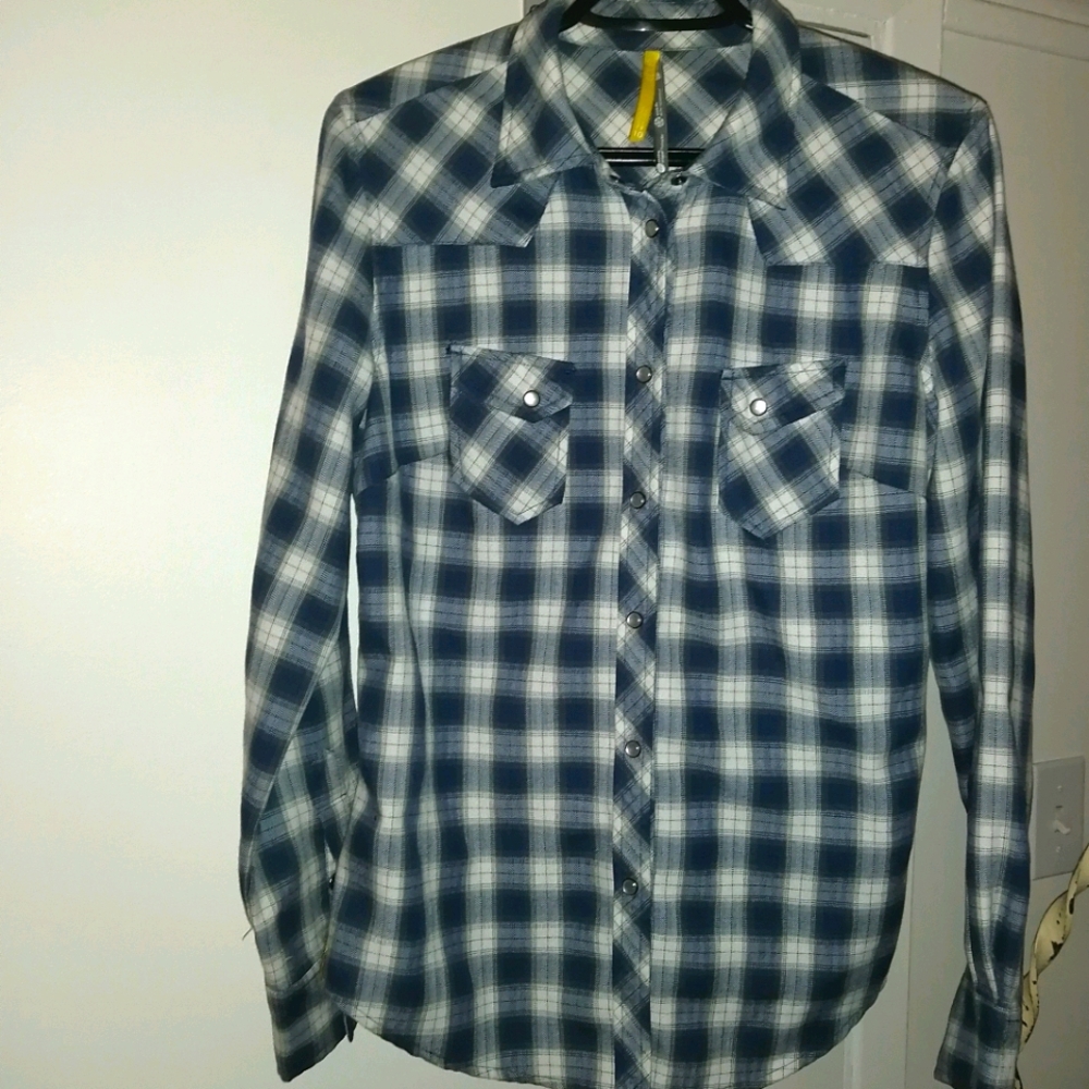 Chequered skirt